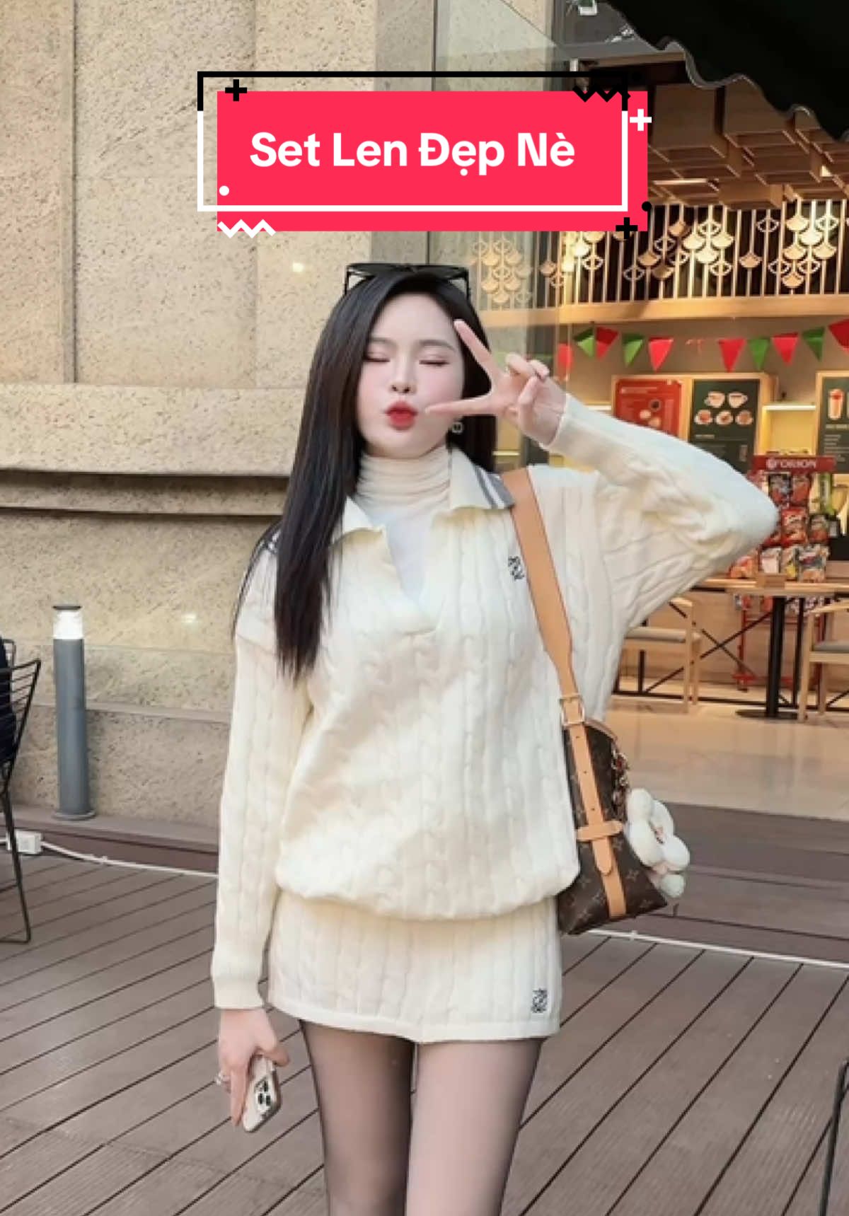 Bộ Len Dày Dặn Xinh Nè #champhan #champhanreview #châmphan #review #setlen #dobo #bolen #setvayao #setvayaolen #thoitrang #thoitrangnu #phoidoxinh 