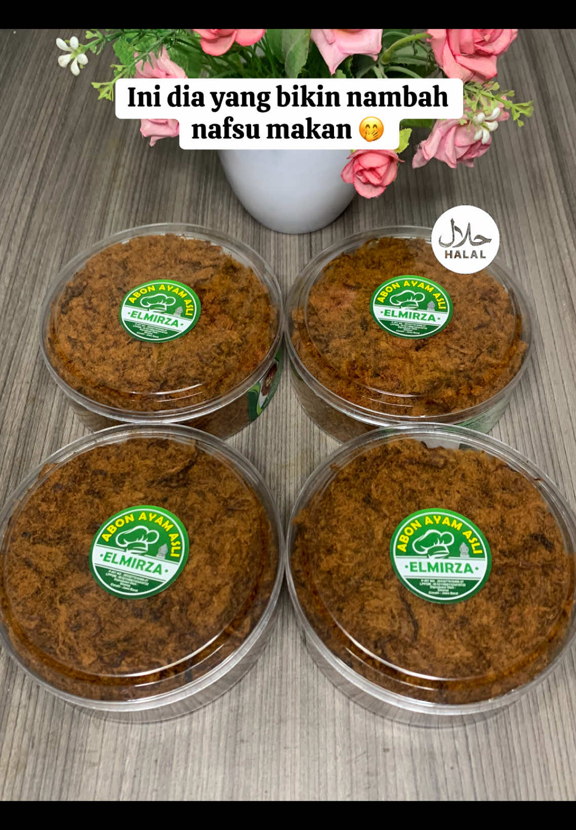 Abon ayam asli halal, bikin makan jadi enak #abon #abonayam #halal #abonhalal 