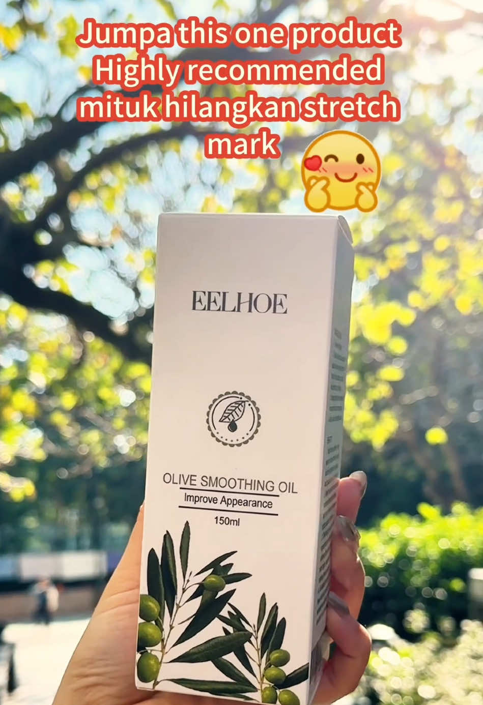 Pening ikhtiar untuk hilangkan stretch mark！！ #oliveoil #olivesmoothingoil #masalahkulitkering #skincareroutine #fyp #eelhoe #stretchmark #hilangkanstretchmark #ikhtiar #skincare 