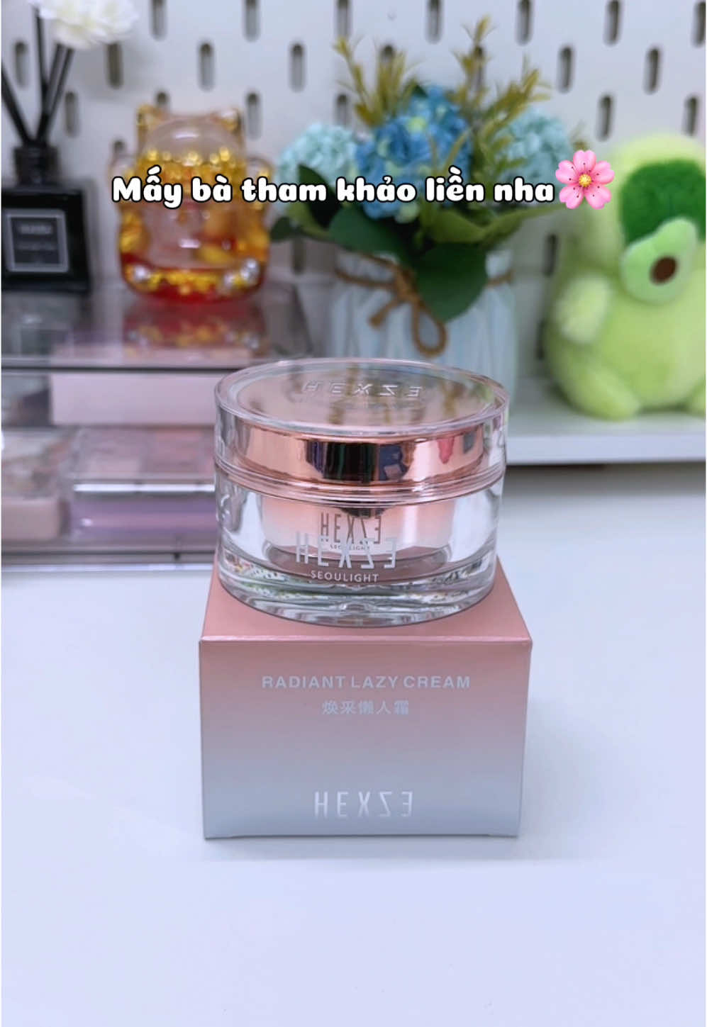 Kem nâng tone Hexze🌱#kemluoi #kemnangtone #kemluoitrangdiem #kemluoinangtone #kemnangtonehexze #hexze #makeup #xuhuong 
