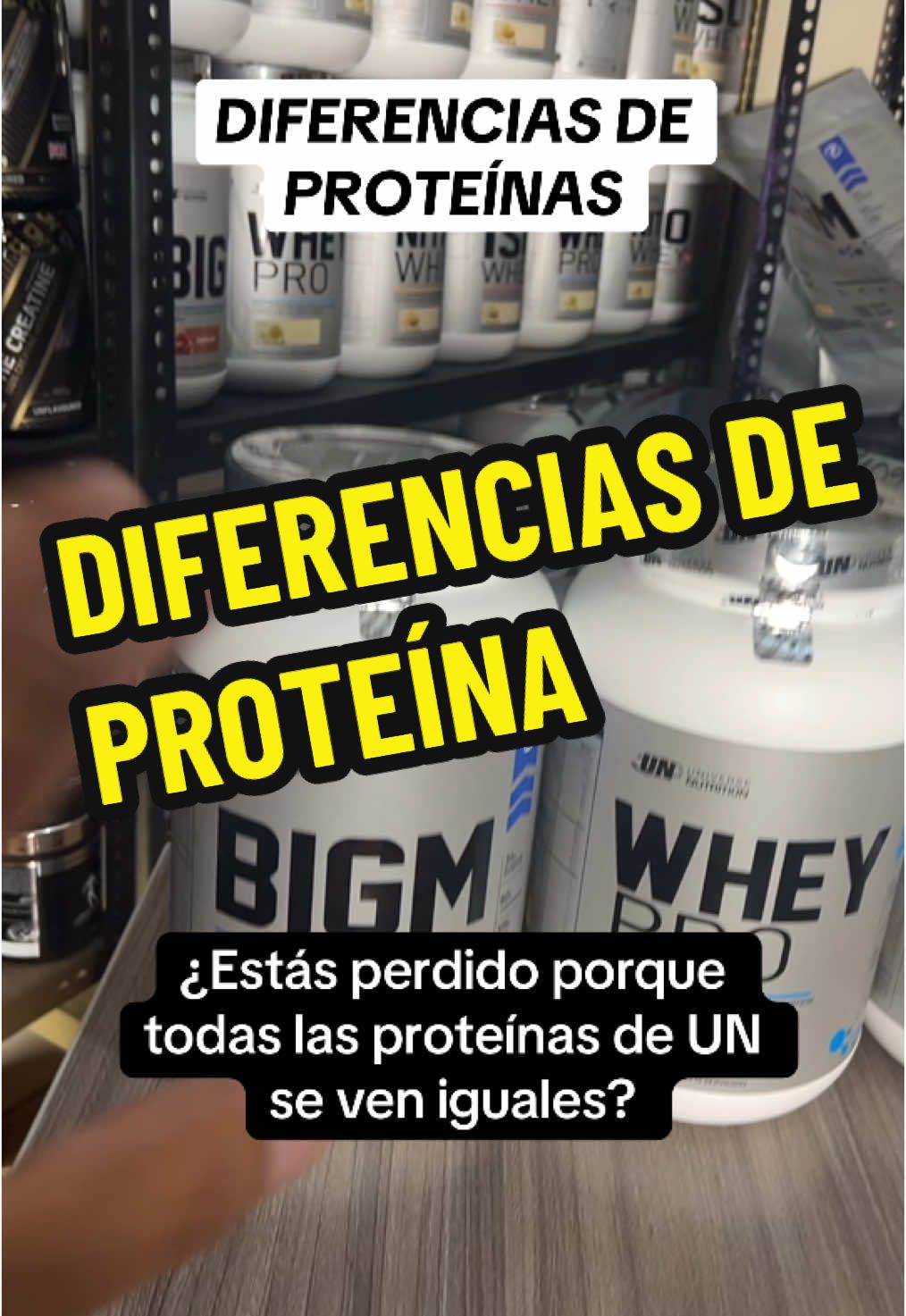 ¿Cuál es la diferencia entre el BigM, Wheypro, Nitrowhey e Isowhey90? Aquí una pequeña guía sobre cómo diferenciarlas  #proteinas #Fitness #GymTok #suplementos #suplementosdeportivos 