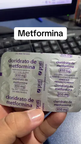 Metformina medicamento antidiabético! #metformina 