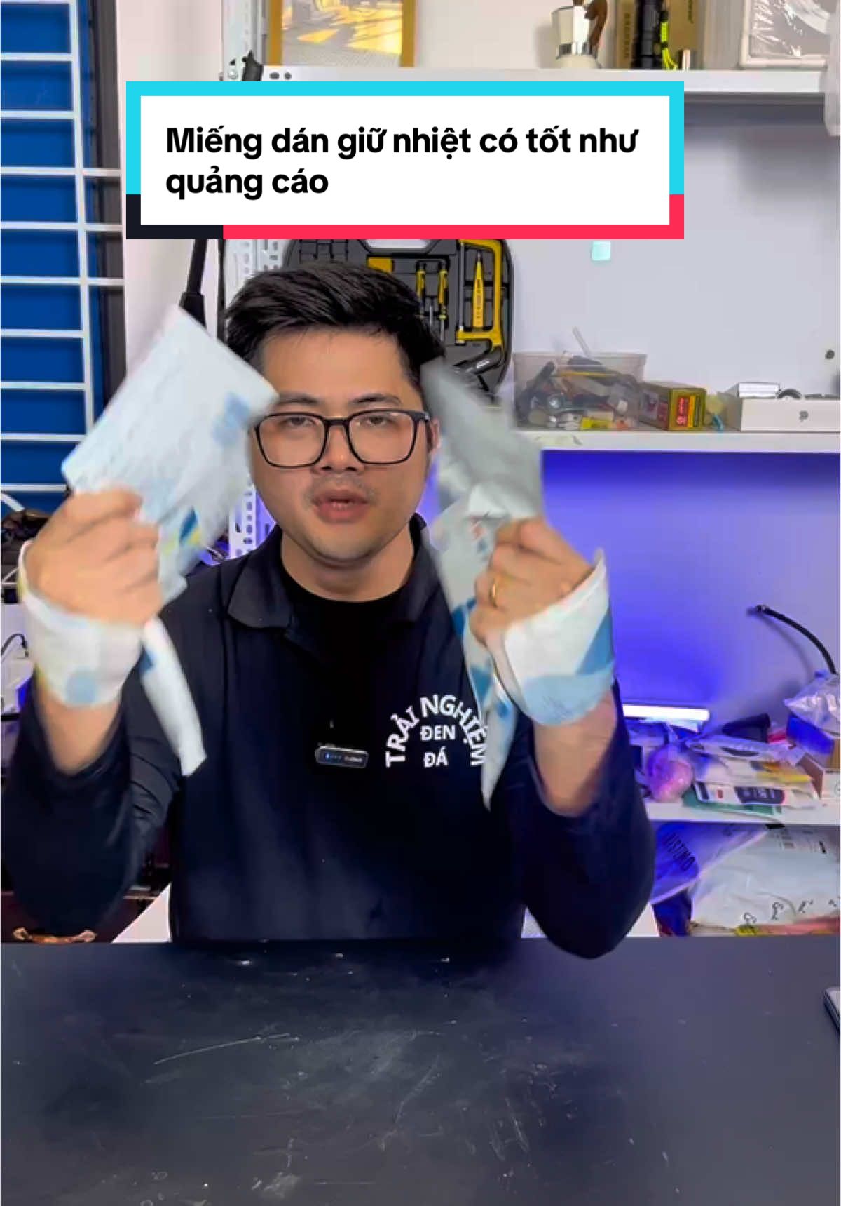 Miếng giữ nhiệt có thực tốt như quảng cáo #mienggiunhiet #dangiunhiet #miengdangiunhiet 