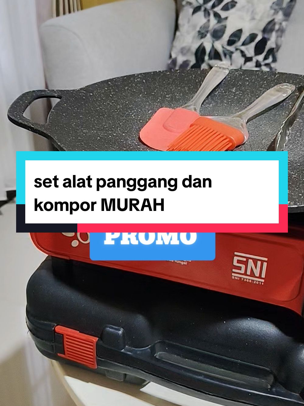 persiapan tahun baruan nih gaesss #grill #barbeque #komporportable 