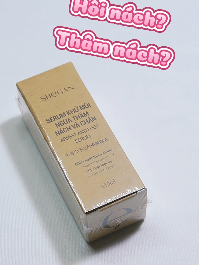 Hôi nách không còn là nỗi lo 👍🏻 #ocoioca #ocoiocareview #ocreview #review #unboxing #shegan #sheganvietnam #serumkhumuihoinachhoichan #serumshegan #xuhuong #xuhuongtiktok #thinhhanh #viral #trend #trending #foryoupage #foryou #fyp #followme 