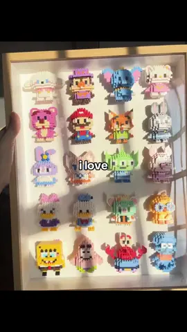 imagine recievung this from someone u love>>> brick toy blocks sanrio toy alien mario hello kitty ducks fox #brickstoy #fyp #dyjein 