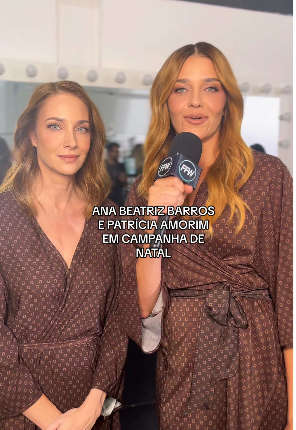 A Luz da Lua reuniu as irmãs e modelos Ana Beatriz Barros e Patricia Amorim para um reencontro na nova campanha Holidays. Após uma década sem dividirem as câmeras, elas brilham juntas novamente, e o FFW teve acesso exclusivo aos bastidores desse momento especial. Quer saber tudo? Corre para o site e confira  #models #topmodels #fashiontiktok #Runway 