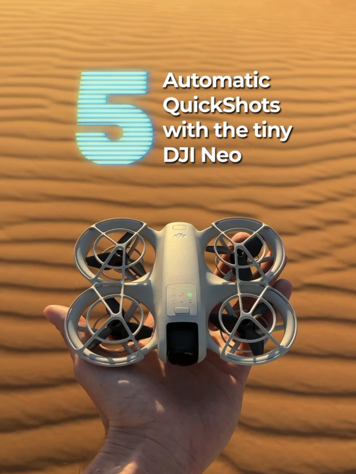 Bet you've seen plenty of drone movement tutorials with a controller. 🤔 This time, I’m showing you 5 automatic QuickShots with the DJI Neo—no controller needed! 🚁✨ Ready to fly hands-free?  🎥: @asenseofhuber #DJINeo #QuickShots #dronevideo #droneshot #DroneVibes #Fyp