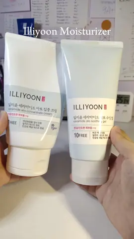 illiyoon moisturizer🫧 #illiyoon #ceramide #ceramidemoisturizer #koreanskincare #skincarereview #sensetiveskin 