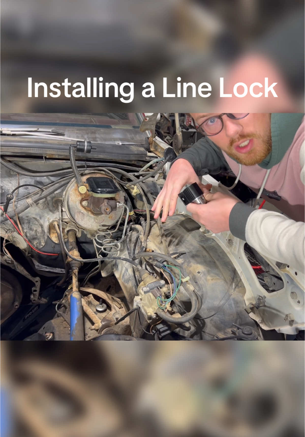 Installing a line lock on The Meano Camino 👨🏻‍🔧 #theroygarage
