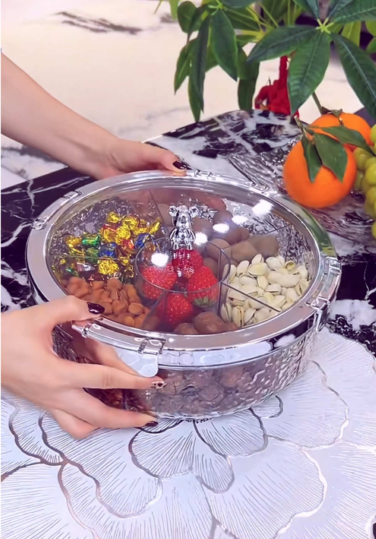 Khay đựng mứt tết, khay đựng bánh kẹo 6 ngăn hót 2025 #khaydungmuttet #khaydungbanhkeo #tienich #sanphamxuhuong #sanphamtot #xuhuong #sanphamtienich #tết2025 