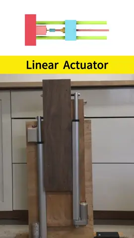 How does a linear actuator move? Simple working principle demonstration #Valves #Industrial #Machinery #KnowledgeBoost