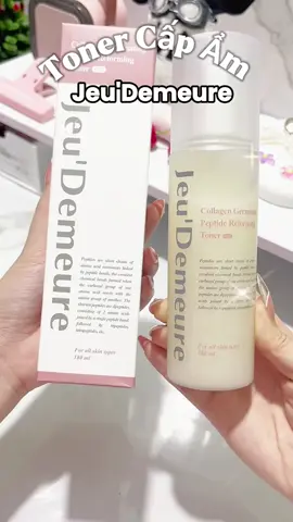 Toner cấp ẩm chứa collagen #jeudemeure#dermishuttle #tonersieucapam #tammediajsc #toner #skincare #lamdep #xuhuong #phuongmeunbox