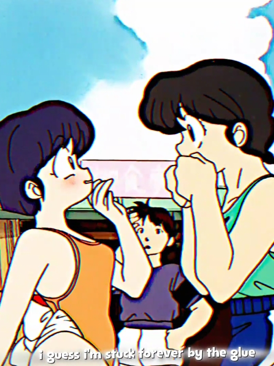 This couple is so adorable 🤏😤💗 #ranma12 #ranma1_2 #ranmasaotome #akanetendo #ranmaxakane #animeedit #anime90s #anime #recommendations #fyp 