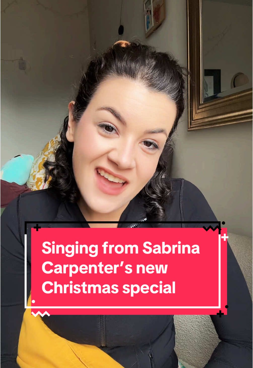 Santa doesn’t know you like I do! #sabrinacarpenter @Sabrina Carpenter #christmas #ny #nyc #musicaltheatre #theatrekid #broadway #singersoftiktok 