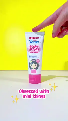 Obsessed with mini things😍✨ #PigeonTeensIndonesia #MakeupRemaja #SkincareRemaja 