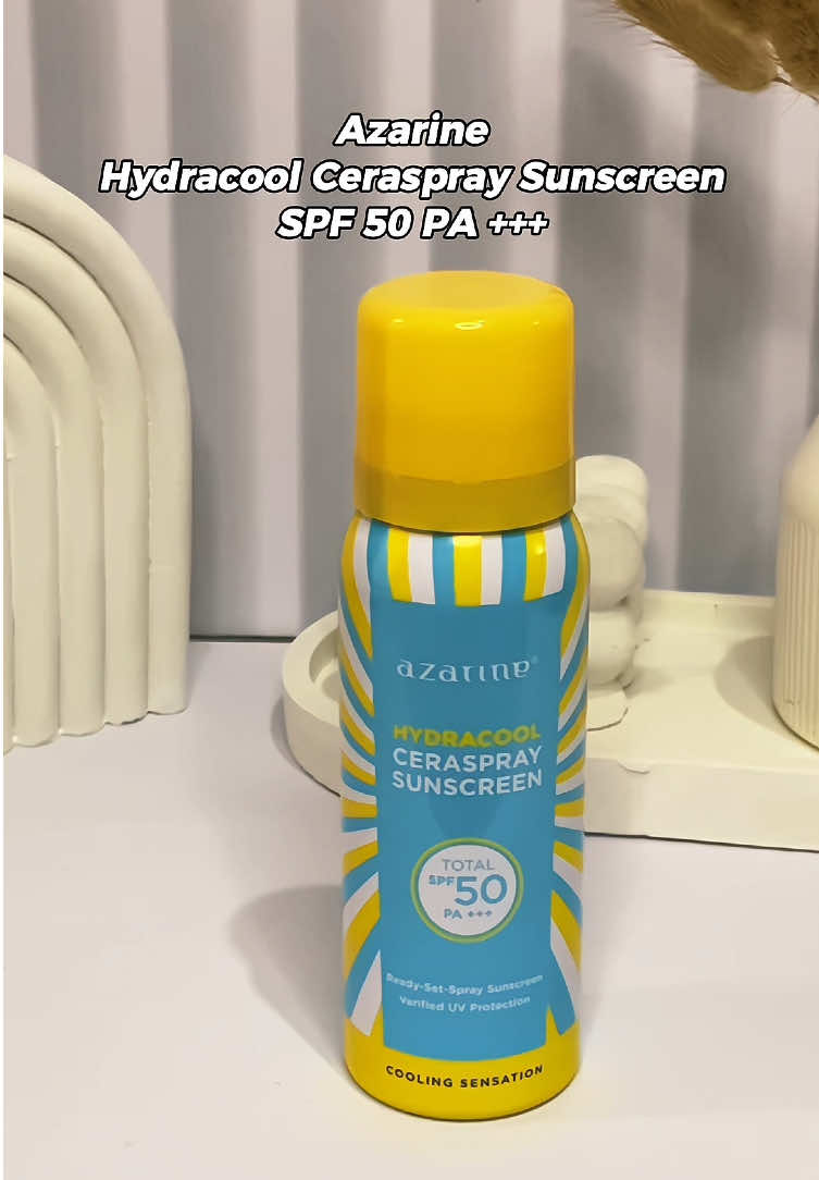 Reapply sunscreen sat set @azarinecosmetic #azarine #azarinecosmetic #azarinesunscreen #sunscreenviral #sunscreenspray #buy1get2 #fypシ 