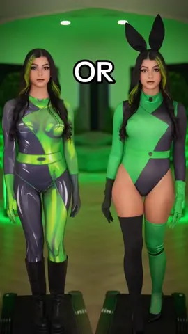 regular shego or bunny shego? who would you choose? #fyp #foryou #trending #costume #shego 