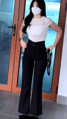 Quần ống vẩy 1cúc lưng cao tôn dáng#quan #quanongloe #quanloe #quanloelungcao #phoidoxinh #thoitrangnu #xuhuong 