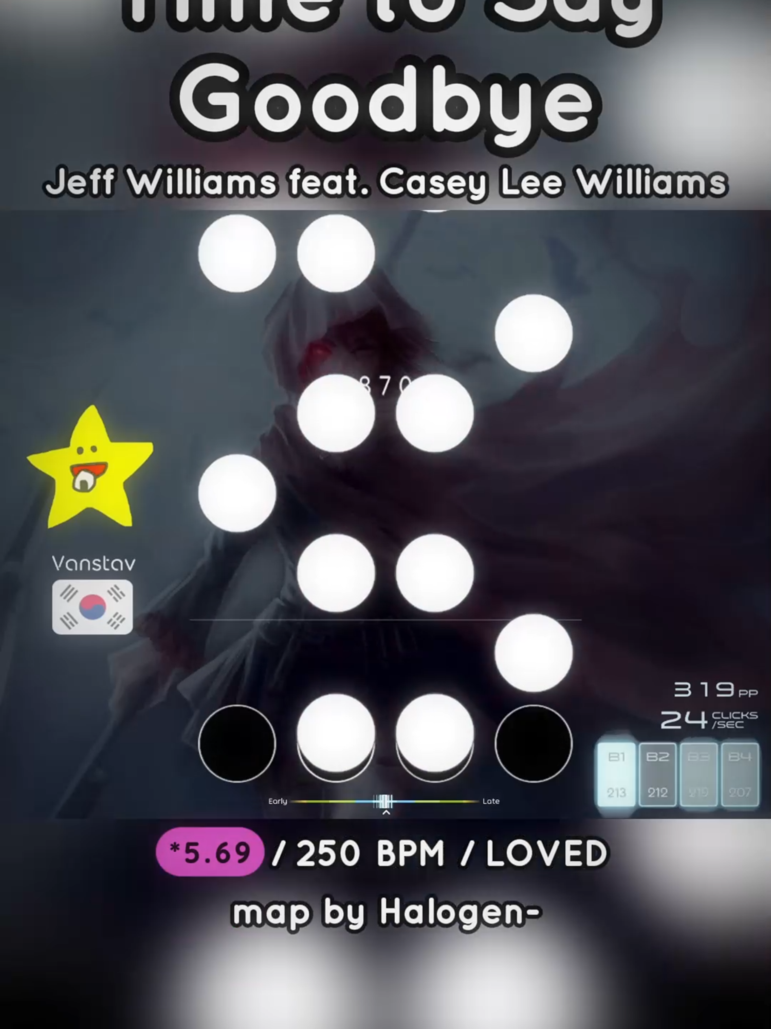 map request by @itsskyzii  #osumania4k #osumania #osugame #rhythmgame #vsrg #videogames #osu #musicgame #song