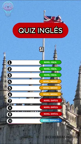 Quiz de ingles. #desafío #quiz #paratiiiiiiiiiiiiiiiiiiiiiiiiiiiiiii #fyp #prueba #aprendeingles #cuantosabes #culturageneral #aprenderentiktok