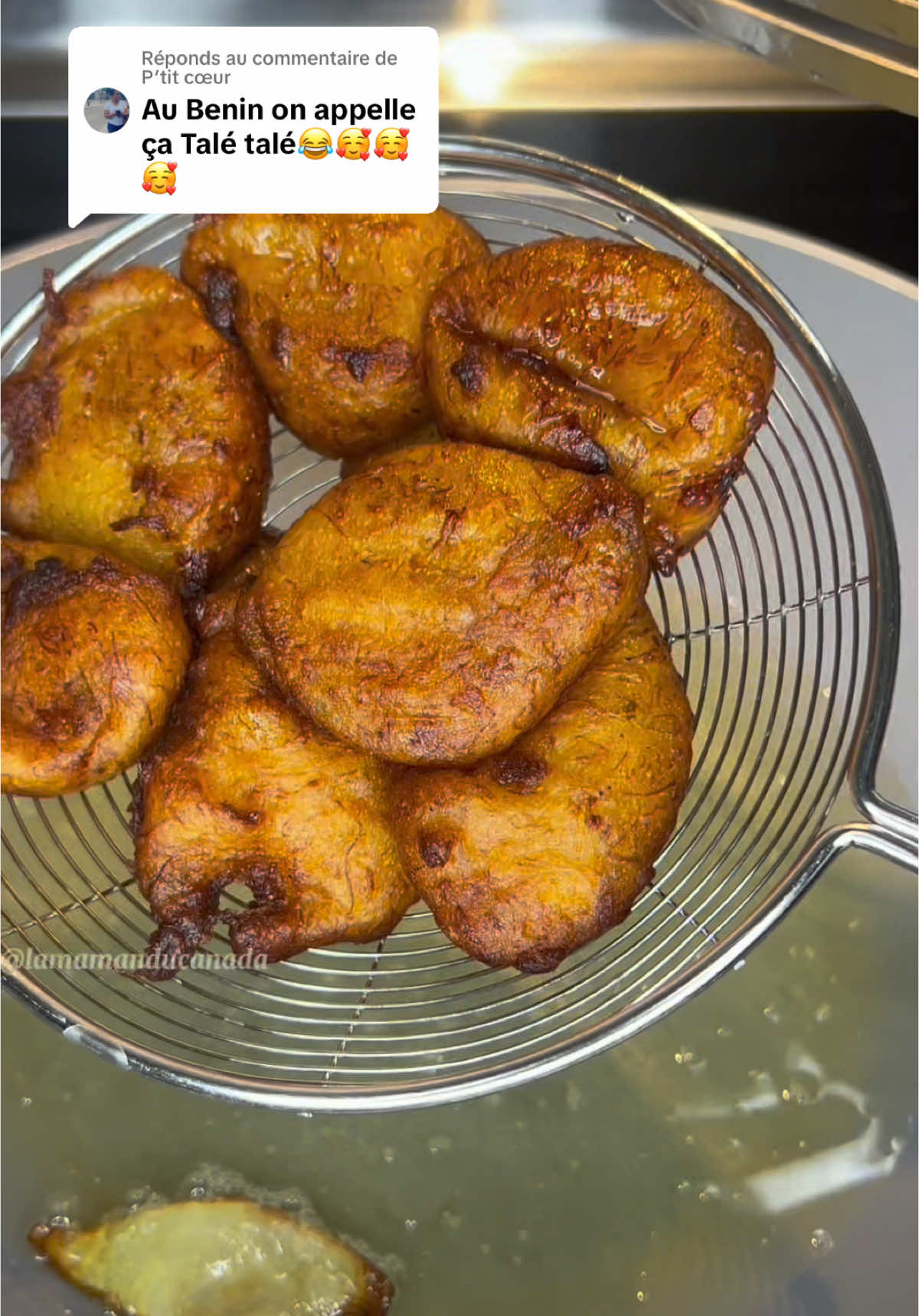 Réponse à @P’tit cœur #benintiktok🇧🇯 #taletale #benin🇧🇯 #tiktok229🇧🇯 #229 #bananeplantain #cuisinebeninoise #recette 