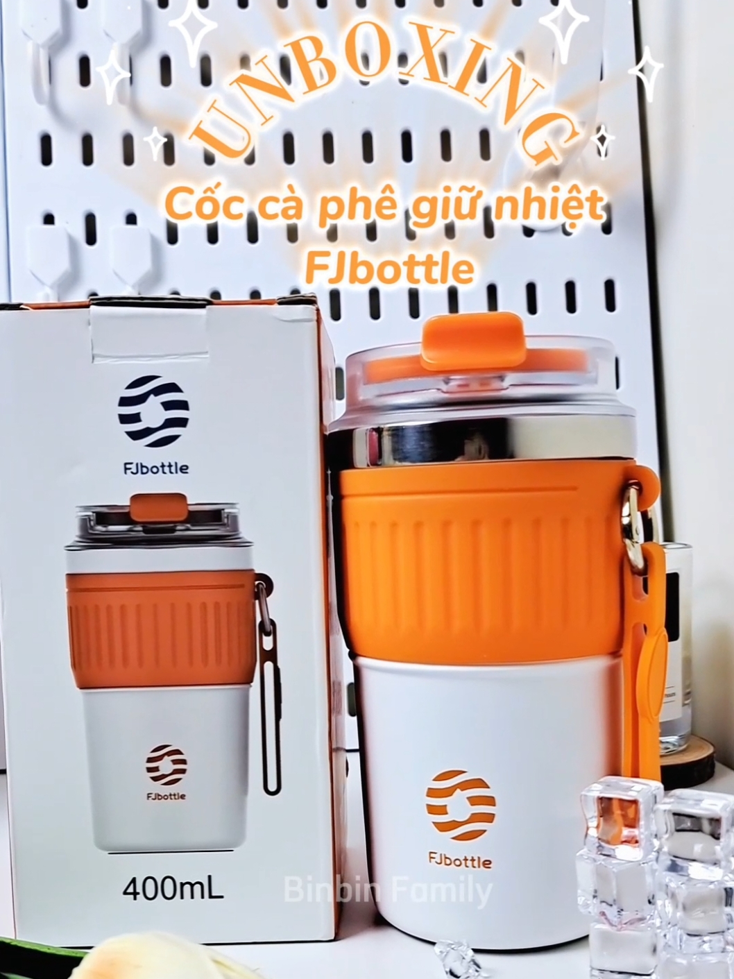 Cốc giữ nhiệt FJbottle 400ml. #fjbottle #binhgiunhiet #coccaphe #binhdungnuoc #xuhuong 