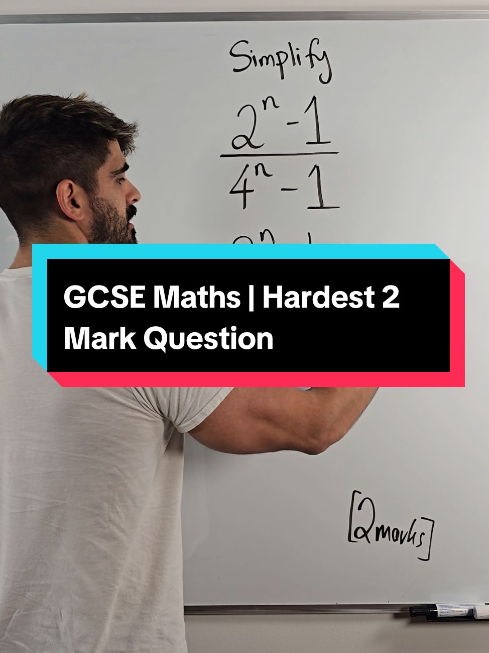 GCSE Maths | Hardest 2 Mark Question  #myedspace #neildoesmaths #lungang #maths #gcse #mathsteacher #mathstutor #gcsemaths #gcsemathsrevision #gcsehelp #gcses #gcsemaths2025 #gcsemathshelp #mastermaths #stem #STEMTok 