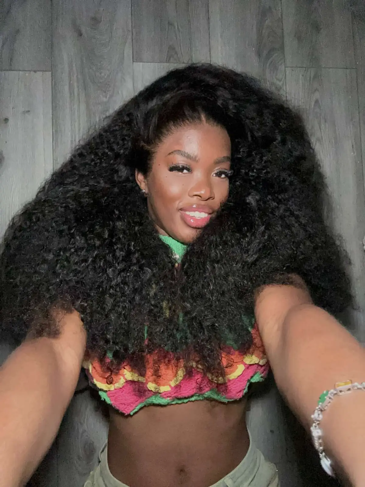 I am a bussdown straight girly, but I think  hair may have just transformed me. She came properly pre plucked, straight from the box to my scalp, get into it. @Asteria Hair #fyp #hairtok #wiginstall #wigstyling #asteriahair 