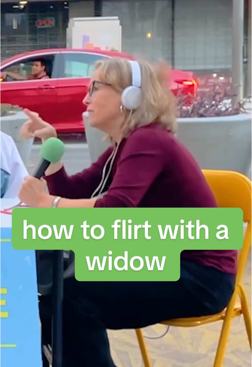 how to flirt with a widow. full interview on our newest episode, out now on YT and podcast apps. pls subscribe snd go watch or listen for free! (Ep. 207: “Cole’s Final Episode”) #podcast #interview #funny #dating #widow 