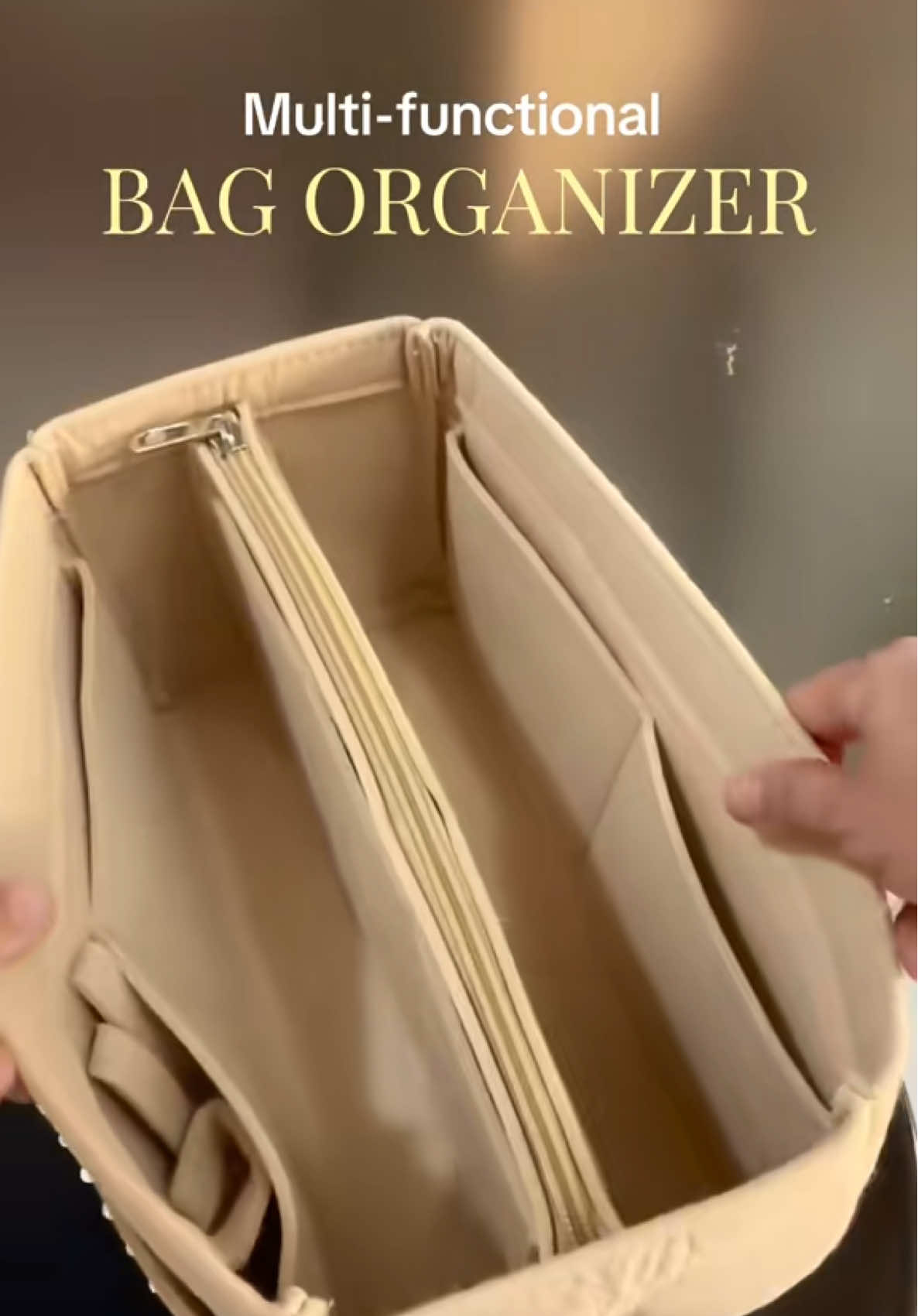 Ang ganda ng bag organizer na to! ❤️ #bag #bagorganizer #totebag #totebagaesthetic #totebagorganizer #girls #fashion #foryou #fyp #tiktokfinds #tiktokbudol #uniquetrends #affiliatemarketing #trending 