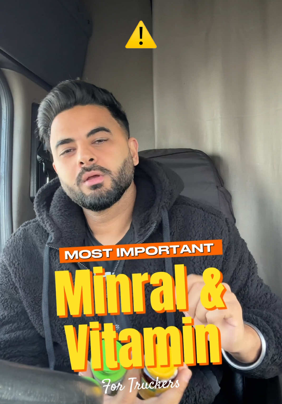 Most important mineral and vitamin for trucker. For better health #zinc #d3k2 #fittrucker #punjabi #trucker #diet