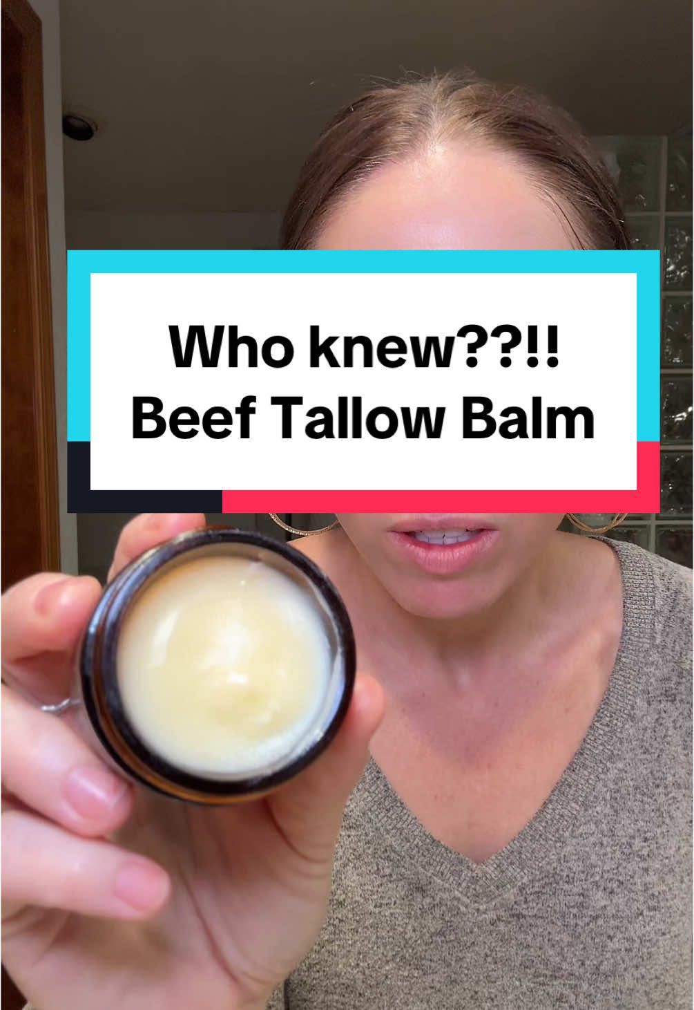 I'm not gatekeeping this beef tallow moisturizer!! My skin has never looked more youthful 😱 #BeefTallow #BeefTallowmoisturizer @Terra Lotus 
