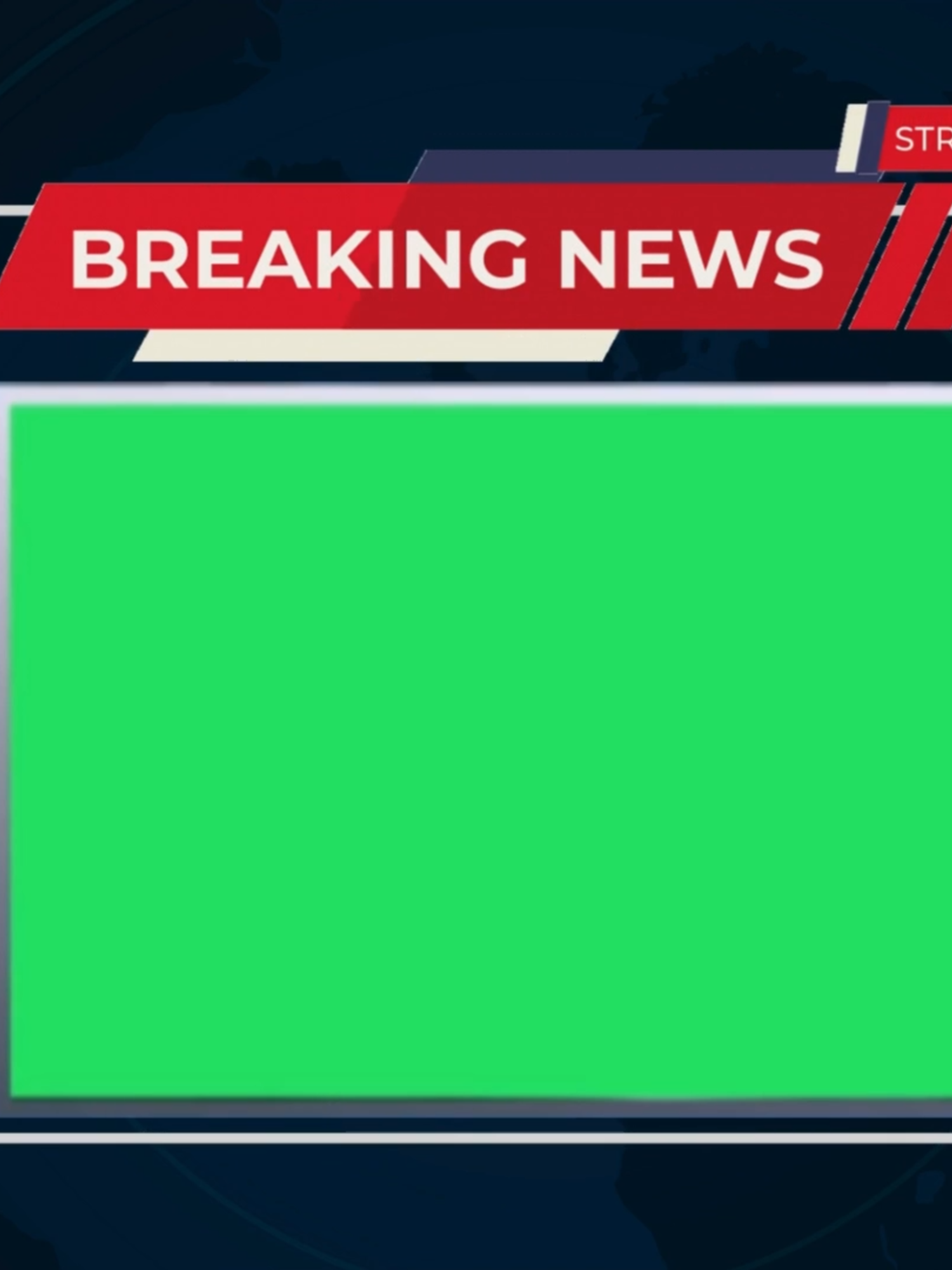 Breaking News Template | Green Screen