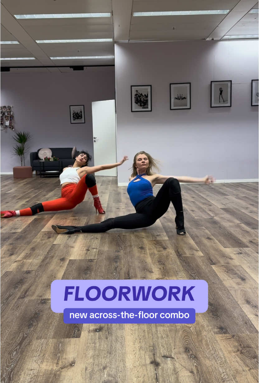 New across-the-floor combo that I was teaching in “Floorwork Base” classes @dancelab_ch recently ❤️ These classes are more popular than ever at DanceLAB, I guess we have to add more of these next year. Thanks to Kamilla for assisting me! Right now we are full on planning 2025 and so many exciting projects and events are coming…!🌟 #zurichdance #heelsdanceclass #floorwork #floorworktechnigue 