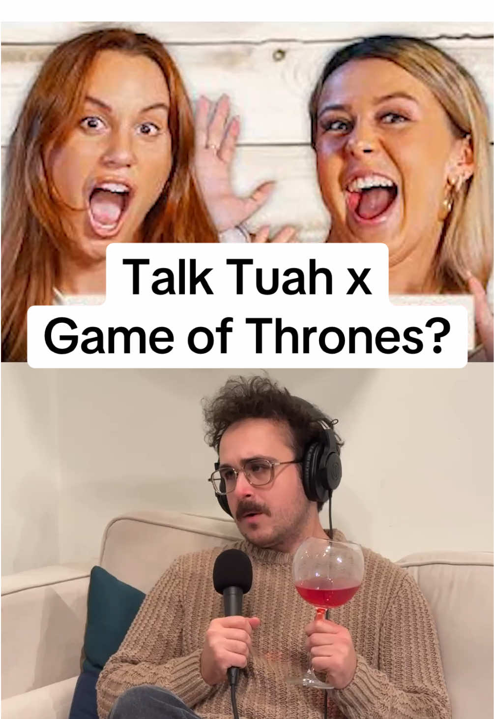 What did you make of Hannah’s chair comment? #talktuah #fyp @Cam @pete 