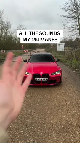 The M4 has to be the best sounding car that I’ve ever owned