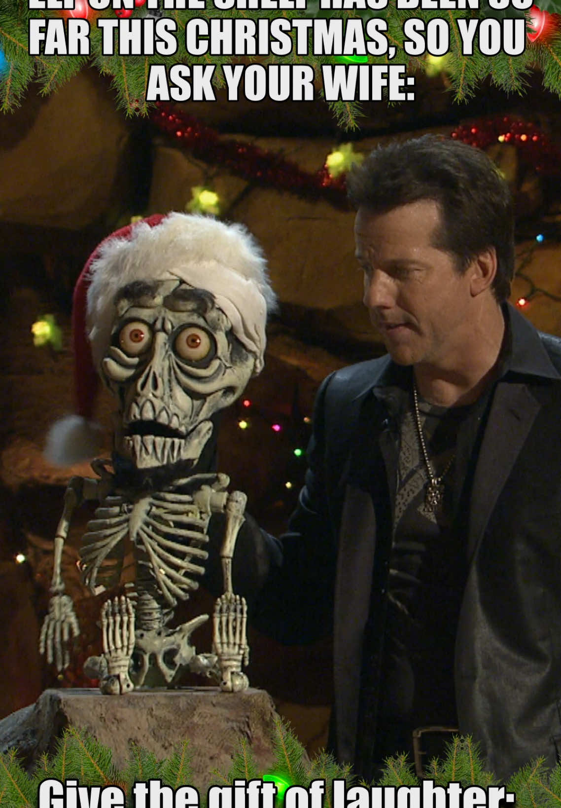 Give the gift of laughter! Get your tickets to the JEFF DUNHAM: ARTIFICIAL INTELLIGENCE tour NOW!!!: jeffdunham.com #JeffDunham #Christmas #elfontheshelf #Standup #comedy 
