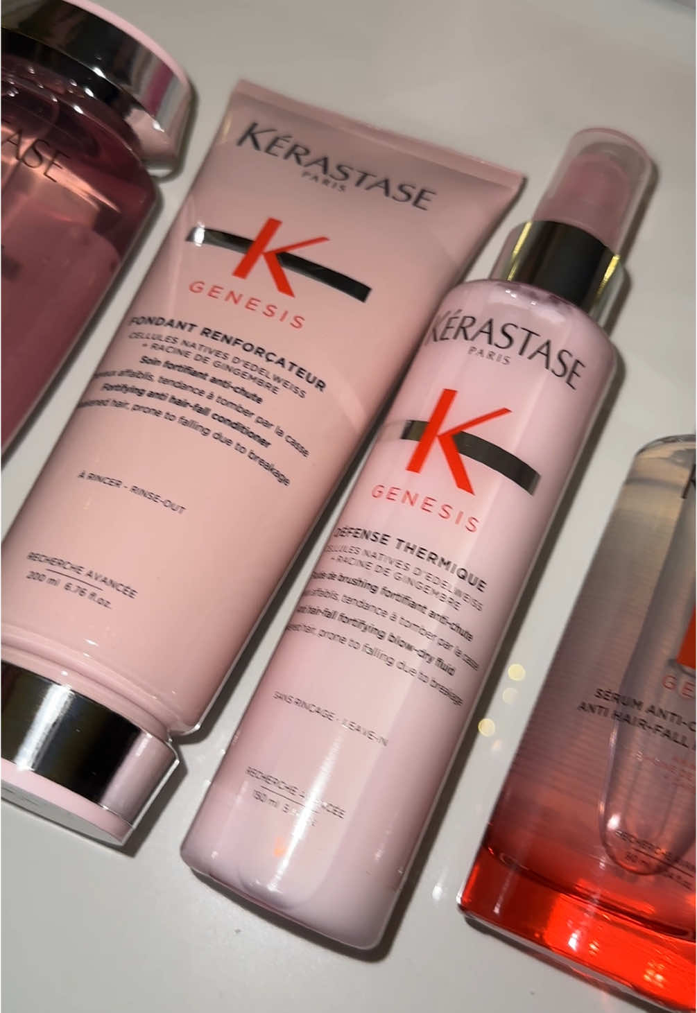 obsessed with my order from Kérastase 🌸✨ - @Kérastase  #kerastase #haircareroutine #fy #fyp #trend #pinkaesthetic 