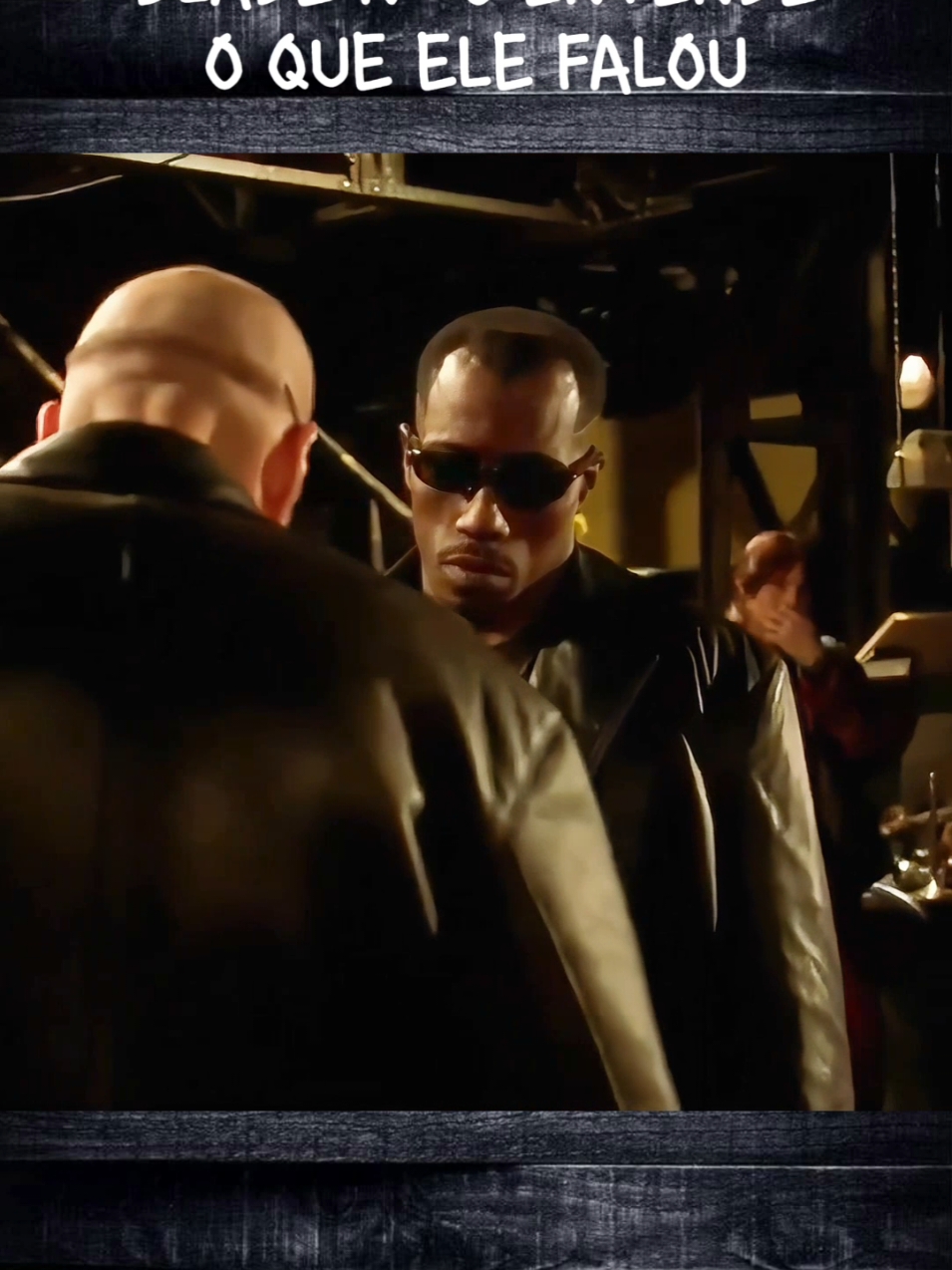 Blade não entendeu o que ele falou #blade #superherois #filmeseseries #cortesdefilmes  #acao 
