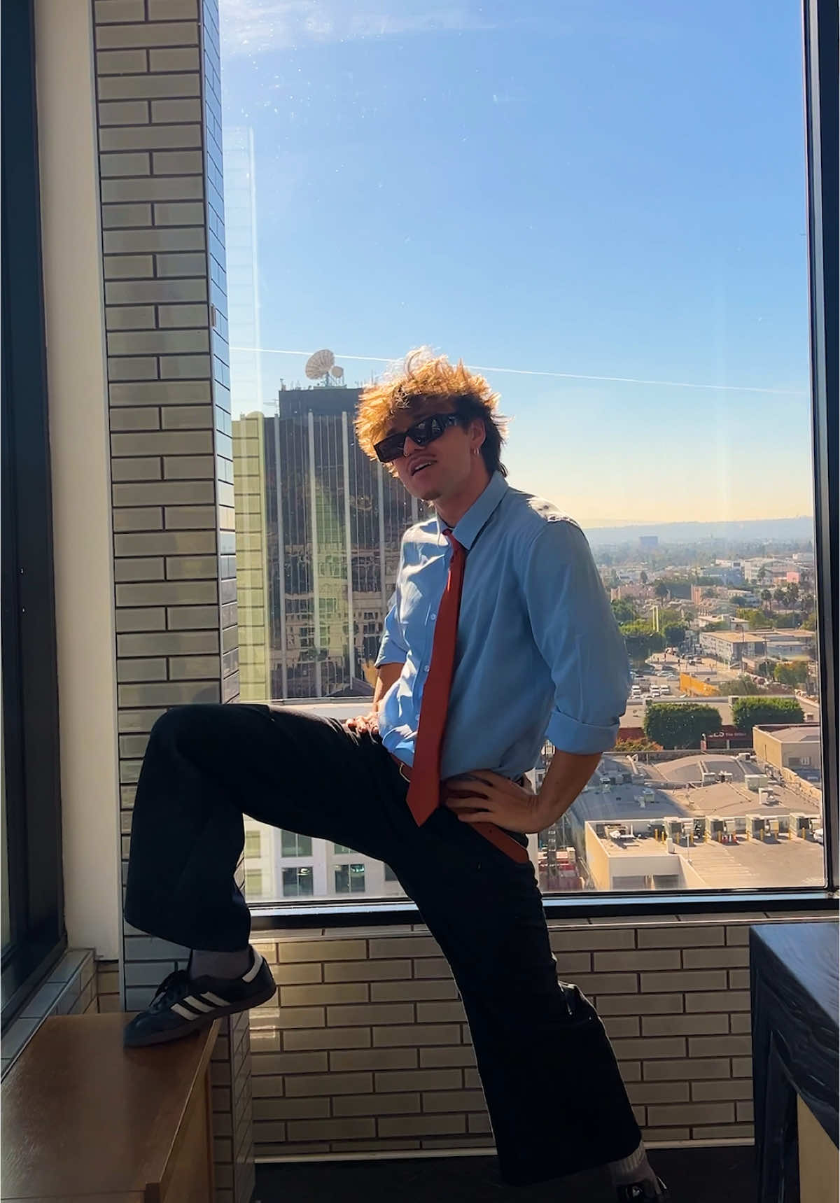 Acting up in my @Prada 😎