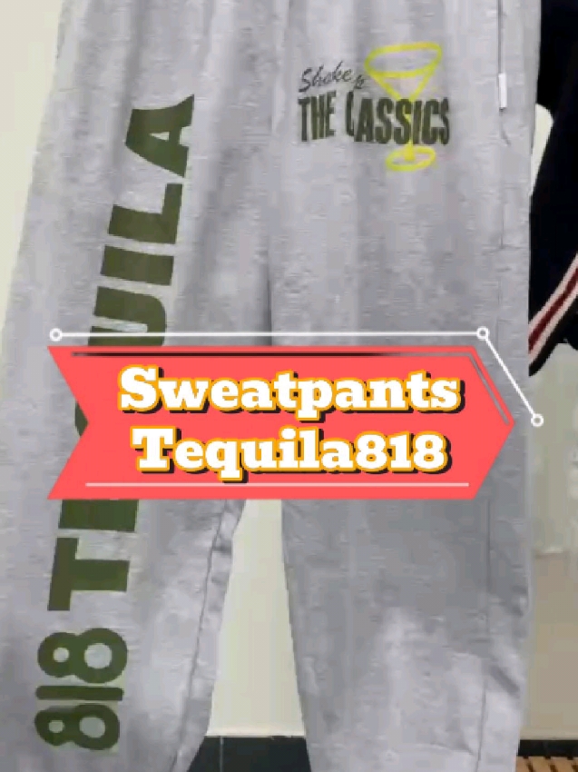 Tequila 818 Classic Sweats 😍 #fyp #sweats #sweatpants #818 #818tequila #foryou #foryou #OOTD #baggystyle #giftideas #winterfashion 