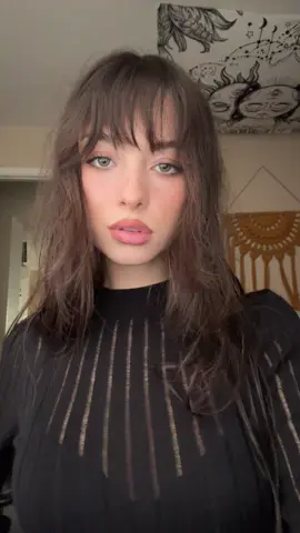 i trimmed my bangs