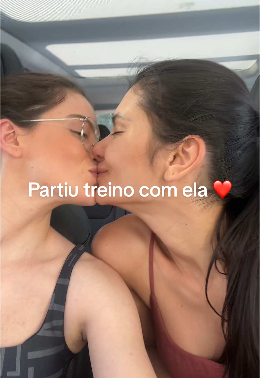 Partiu academia 💪🏼❤️ #lgbt🌈 #lesbicastiktok🌈  #treino 