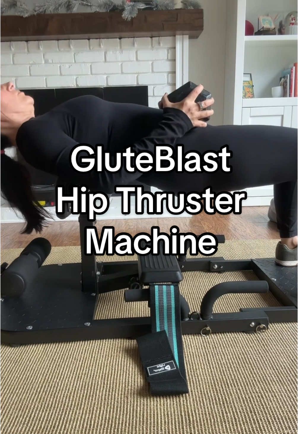 You can do so much on this GluteBlast machine! #fitnessathome #fitnessathomeworkout #workoutforbeginners #workoutsforwomen #newyearnewaura 