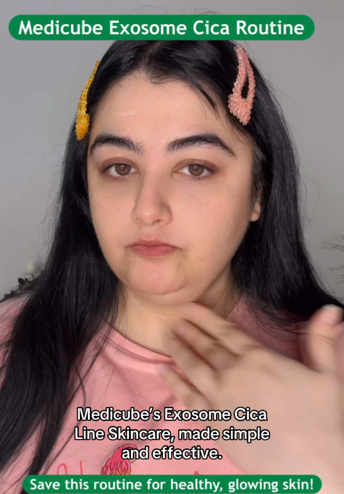 4 Steps to calm, soothe, and hydrate your skin ✨ Medicube Exosome Cica routine is the game-changer you’ve been waiting for!  @Medicube Global  #MedicubeSkincare #GlassSkinGoals #Skincare #Medicube #SkincareRoutine #CicaCare #KBeauty #ExosomeCica #SoothingSkincare #HydratedSkin #CalmRedness #GlassSkin #SkincareLover #GlowUp #medicubeambassador #amazonfinds #medicubereview #skincarereview #koreanskincare #kbeauty #glowuptips #glassskin #foryou #foryoupage #tiktok #medicubepartner #pr #gifted #teatree