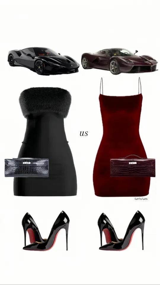 #matching #bsf #viral #moda #ferrari #fyp #aesthetic #pinterest #black #darkred #dress #louboutin #hermes #wlw #fypシ #fypシ゚viral 