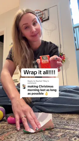 Replying to @Rachel Tilley #christmastiktok #wrappinggifts #christmasstockings 