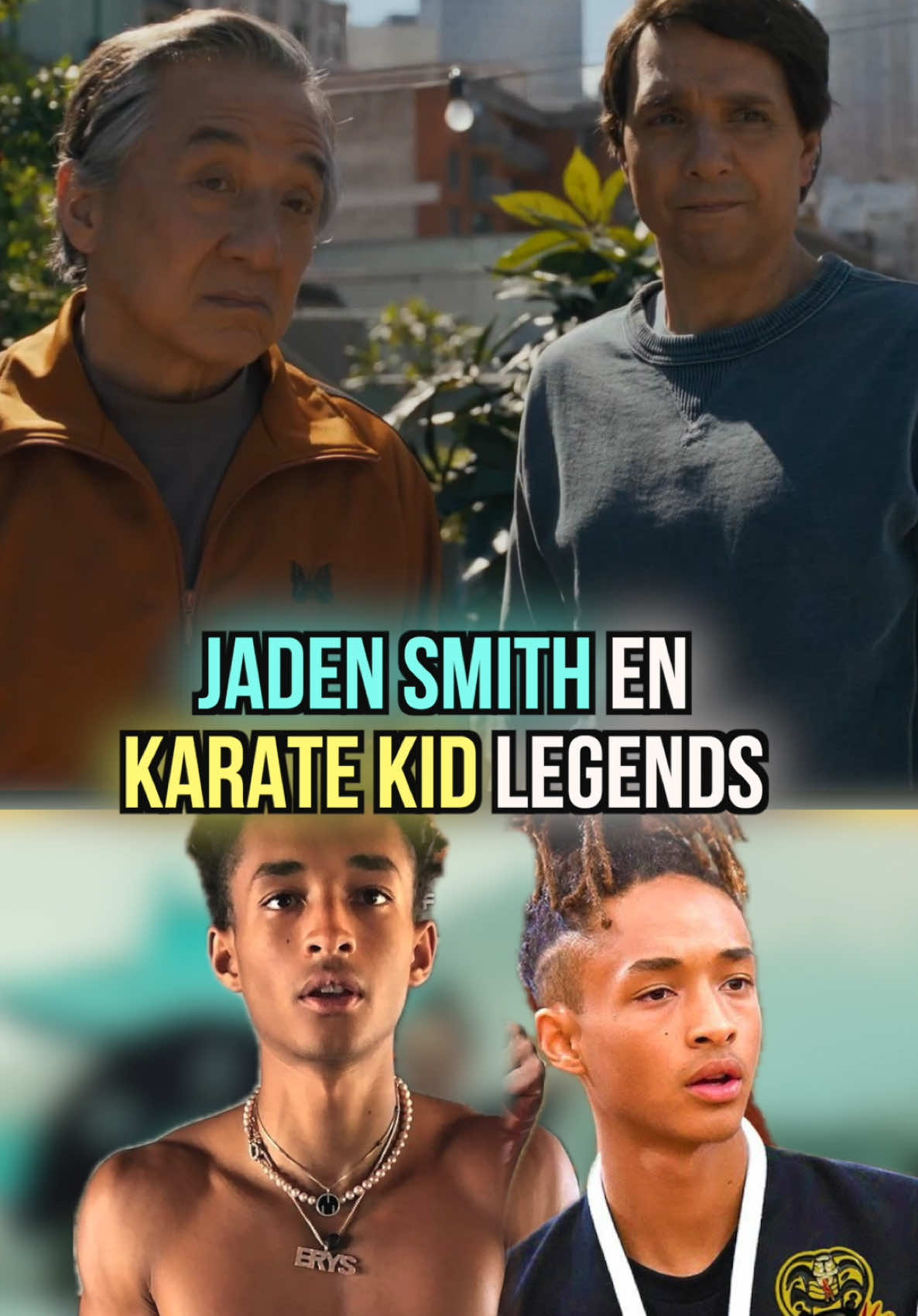 JADEN SMITH Regresa para KARATE KID LEGENDS? #karatekid #karatekidlegends @Sony Pictures México @Sony Pictures #cobrakai #cobrakaiseason5 #nomercy #daniellarusso #dreparker #mrhan #jackiechan #karate #kungfu 