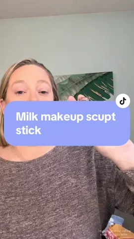 Trying out the @milkmakeup Scult Stick #milkmakeup #sculptstick #contourstick 